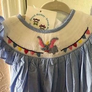 Smock Monkey Dumbo Bubble 24 months new with tags